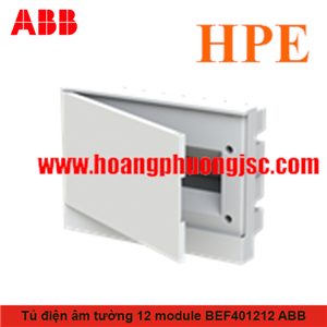 Tủ điện âm tường cửa trắng 12 Module 1SZR004002A1104 ABB