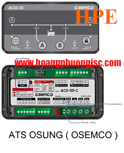 Bộ điều khiển ATS OSEMCO ACD-III-C ( RS485 )