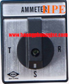 Chuyển mạch Ampe 4 vị trí 64x80 ( Loại to)