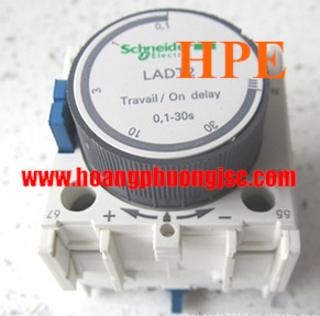 Tiếp điểm thời gian 1NO + 1NC on delay 1…30s, LADT2