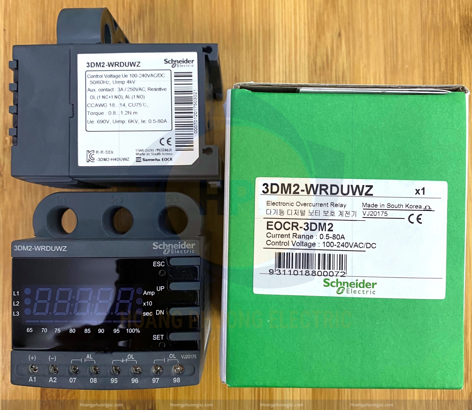Rơ le Bảo Vệ Động Cơ 3DM2-WRDUHZ Schneider