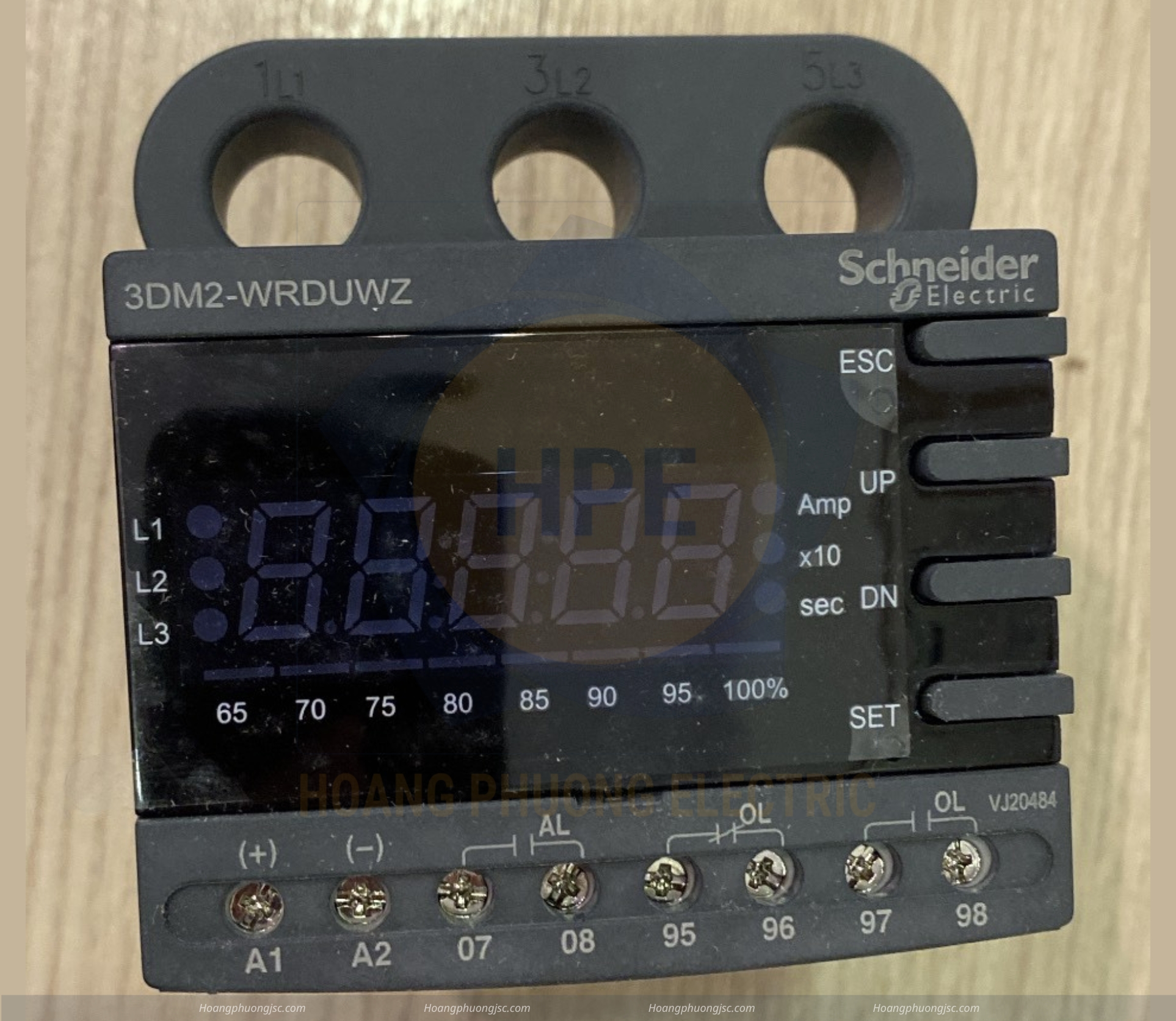 Rơ le Bảo Vệ Động Cơ EOCR-3DM2 Schneider