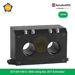 Biến dòng 2 pha 150/5A 2CT-DH-150-C Schneider