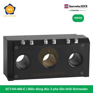 Biến dòng 3 pha 400/5A 3CT-H4-400-C Schneider
