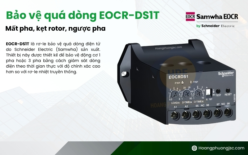 Bảo vệ quá dòng EOCR-DS1T