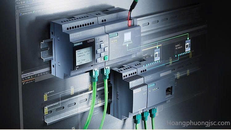 Bộ lập trình Logo! Siemens là một dòng bộ điều khiển logic lập trình (PLC) nhỏ gọn, thông minh của hãng Siemens (Đức).