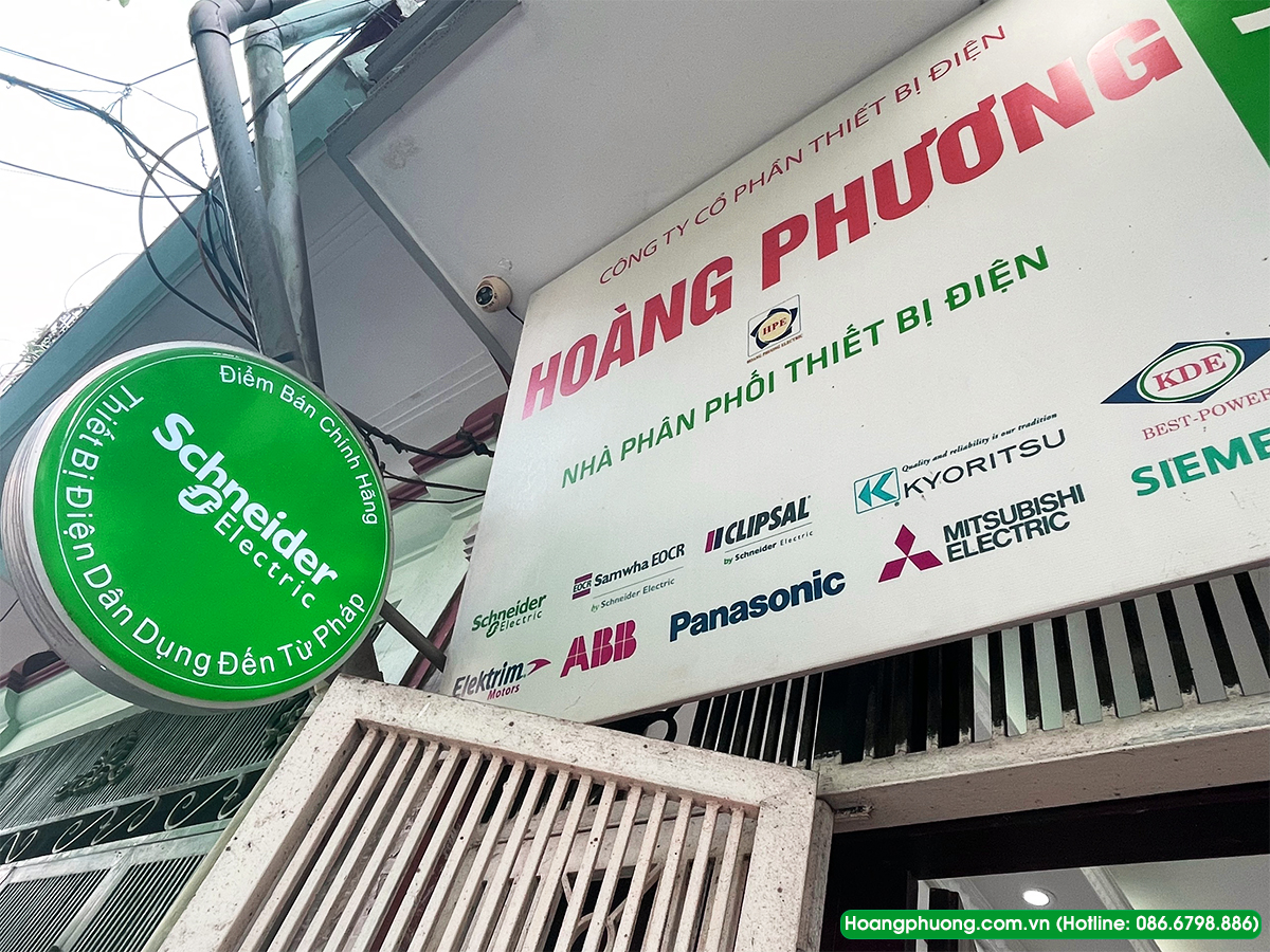 Nhà phân phối thiết bị điện Schneider chính hãng tại Hà Nội với hơn 10 năm kinh nghiệm. Đại lý Schneider Electric uy tín, cung cấp thiết bị điện chính hãng giá tốt.