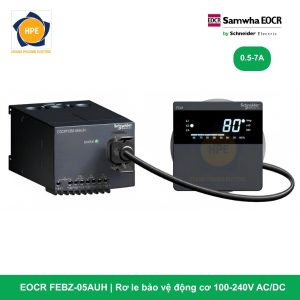 EOCR FEBZ-05AUH - Rơ le bảo vệ động cơ, 100-240V ACDC, dạng xuyên cáp (Hole type)