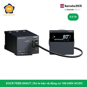EOCR FEBZ-05AUT - Rơ le bảo vệ động cơ, 100-240V ACDC, dạng đầu cốt terminal (Terminal type)
