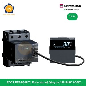 EOCR FEZ-05AUT - Rơ le bảo vệ động cơ, 100-240V AC_DC, dạng đầu cốt terminal (Terminal type)