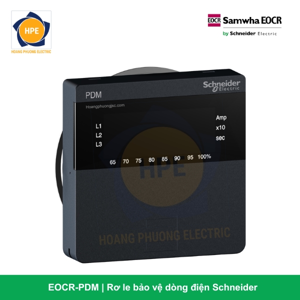EOCR-PDM - Màn hình rời cho các rơ le EOCR Schneider kỹ thuật số cần hiển thị và cài đặt ngoài cánh tủ