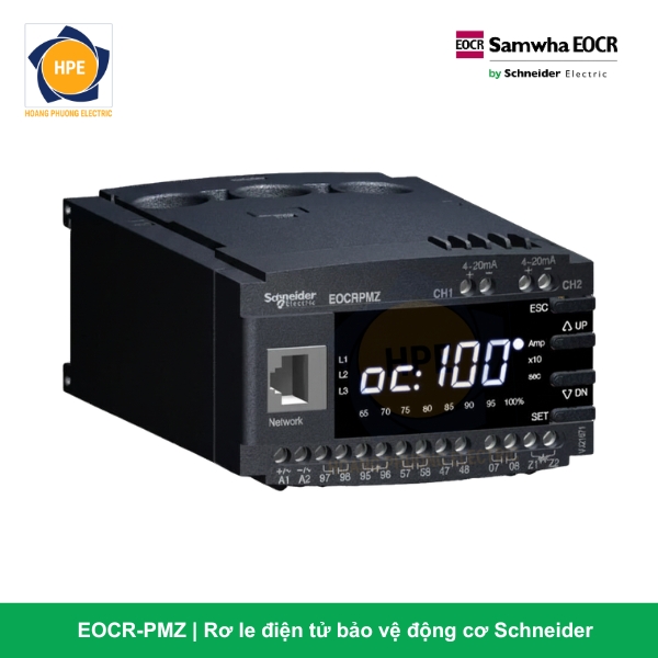 EOCR-PMZ Rơ le điện tử bảo vệ động cơ Schneider