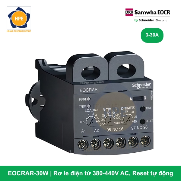 Rơ le điện tử EOCRAR-30W Schneider | 3-30A