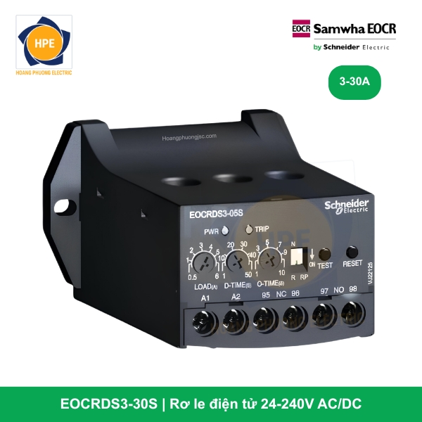 Rơ le điện tử EOCRDS3-30S Schneider | 3-30A