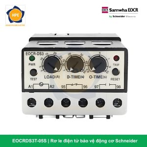 EOCRDS3T-05S Rơ le điện tử bảo vệ động cơ Schneider