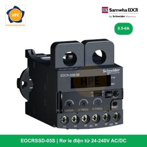 Rơ le điện tử EOCRSSD-05S Schneider | 0.5-6A | Hiển thị số