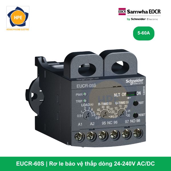 Rơ le bảo vệ thấp dòng EUCR-60S Schneider | 5-60A