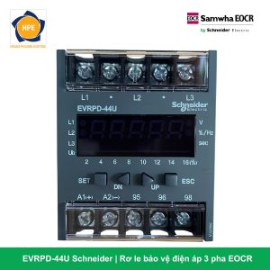 EVRPD-44U Schneider Rơ le bảo vệ điện áp 3 pha EOCR