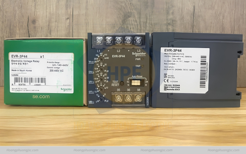 Hình ảnh thực tế rơ le EVR-3P44