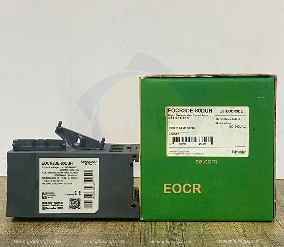 Hình ảnh thực tế rơ le bảo vệ EOCR-3DE-80DUH