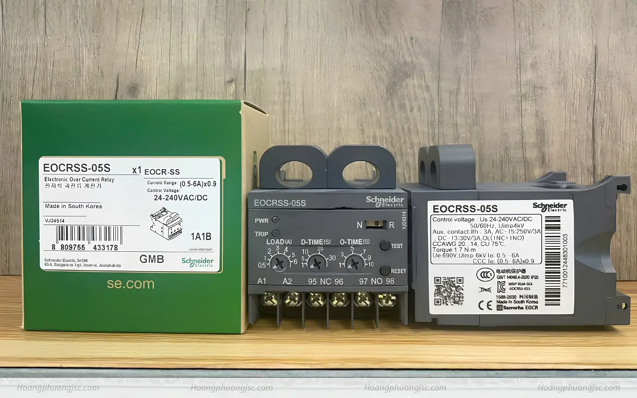 Hình ảnh thực tế rơ le điện tử EOCRSS-05S Schneider