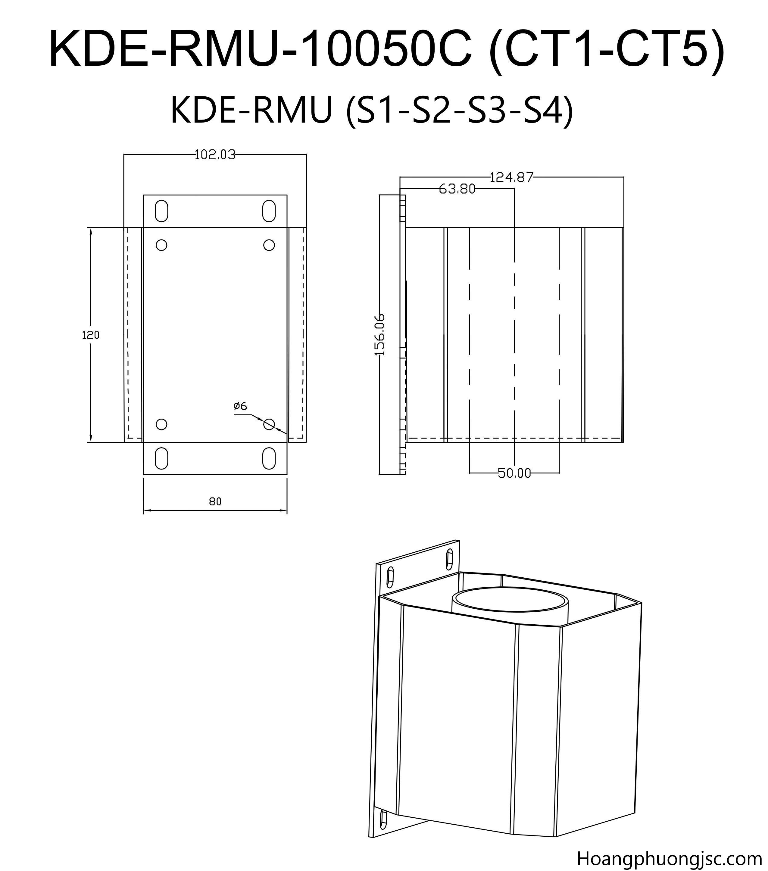 Biến dòng RMU là gì và tại sao nên chọn KDE?Biến dòng RMU là dòng biến dòng bảo vệ chuyên dụng được lắp đặt trong không gian hẹp (khoang cáp đầu vào/đầu ra) của tủ trung thế RMU từ 12kV đến 24kV.