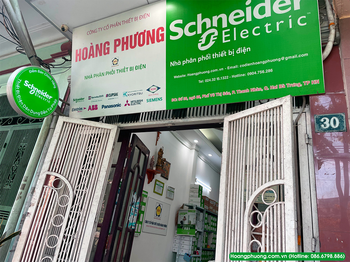 Nhà phân phối thiết bị điện Schneider chính hãng tại Hà Nội với hơn 10 năm kinh nghiệm. Đại lý Schneider Electric uy tín, cung cấp thiết bị điện chính hãng giá tốt.