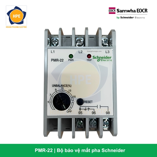 PMR-22 - Rơ le bảo vệ pha PMR-220 (mã thay thế mới EVR-1P22)