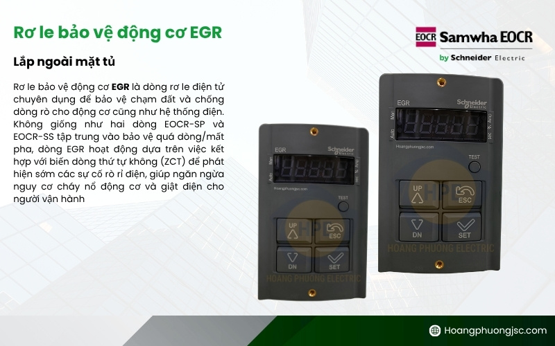 Rơ le bảo vệ động cơ EGR Schneider