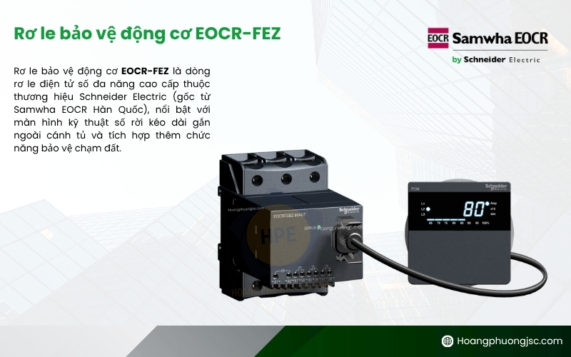 Rơ le bảo vệ động cơ EOCR-FEZ Schneider