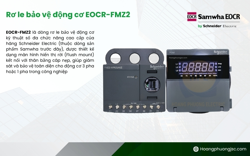 Rơ le bảo vệ động cơ EOCR-FMZ2 Schneider