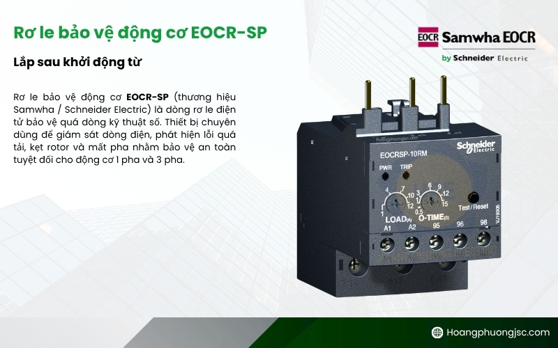 Rơ le bảo vệ động cơ EOCR-SP