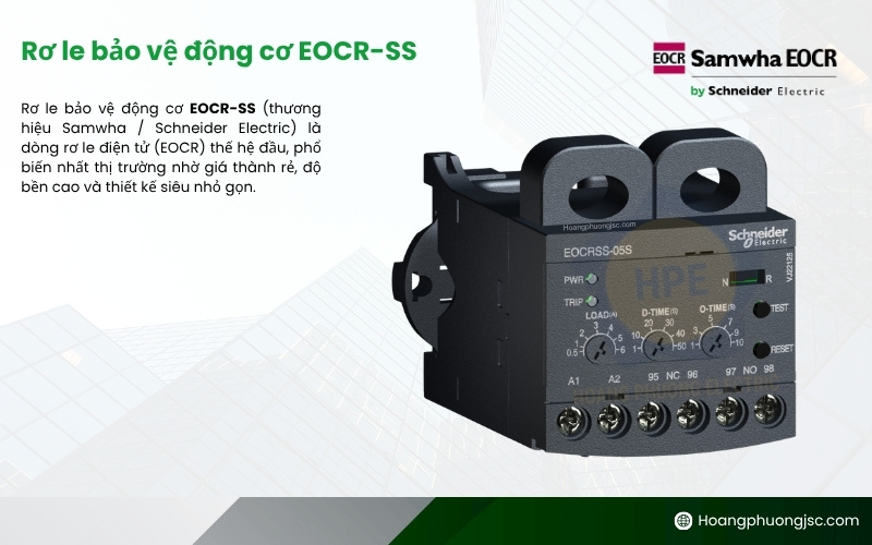 Rơ le bảo vệ động cơ EOCR-SS