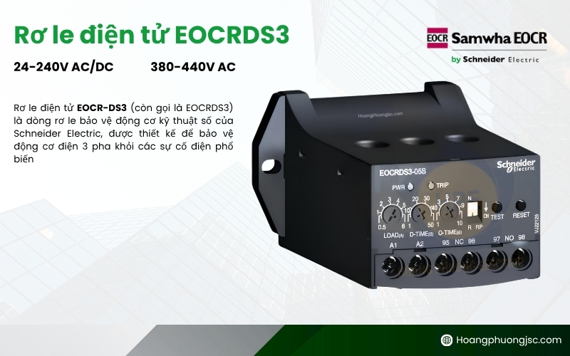 Rơ le điện tử EOCRDS3