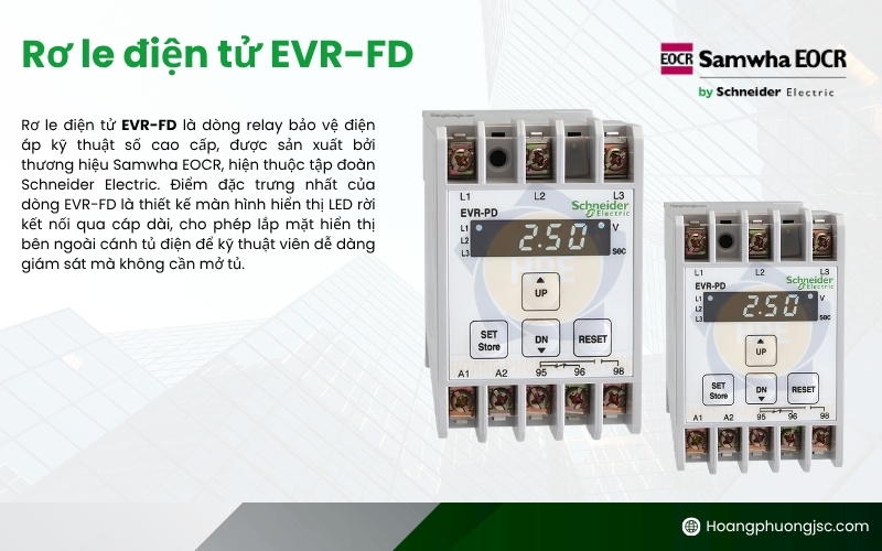 Rơ le điện tử EVR-FD Schneider