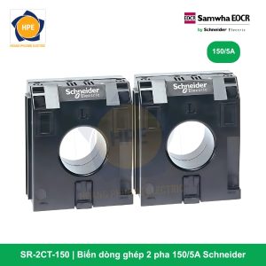 Biến dòng 2 pha 150/5A SR-2CT-150 Schneider