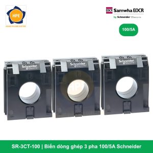 Biến dòng 3 pha 100/5A SR-3CT-100 Schneider