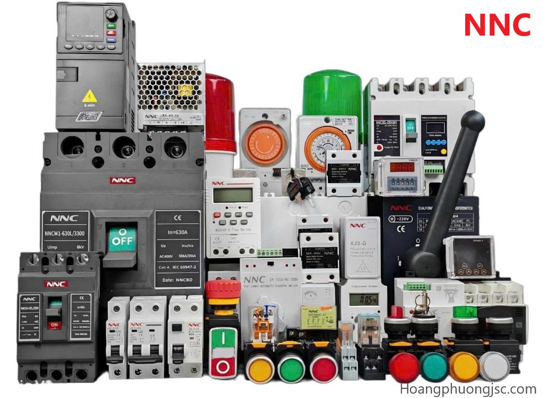 Thương hiệu NNC là một trong những nhà sản xuất thiết bị điện công nghiệp hàng đầu đến từ Trung Quốc, chuyên cung cấp các sản phẩm chất lượng cao với mức giá hợp lý, đáp ứng tiêu chuẩn quốc tế như IEC, CE, ISO9001. Với sự phát triển không ngừng về công nghệ và dây chuyền sản xuất hiện đại, NNC cam kết mang đến các dòng sản phẩm an toàn – bền bỉ – ổn định – dễ sử dụng cho người tiêu dùng và kỹ sư điện trên toàn thế giới.