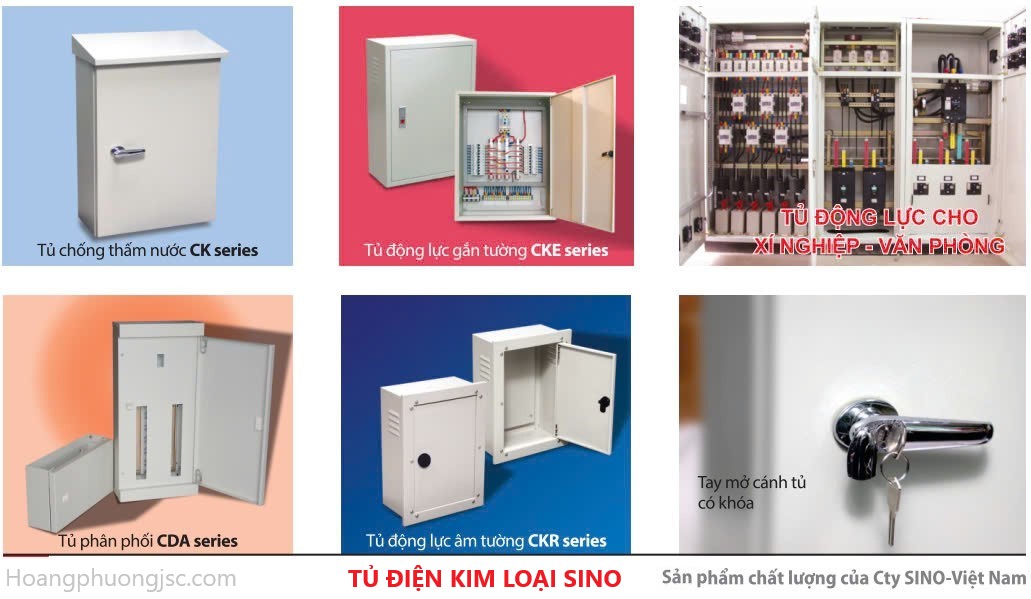 Vỏ tủ điện công nghiệp Sino là dòng tủ kim loại chuyên dùng để lắp đặt các thiết bị điện công nghiệp như MCCB, contactor, relay, biến tần, PLC và hệ thống điều khiển tự động. Với thiết kế chắc chắn, sơn tĩnh điện bền đẹp cùng đa dạng kích thước, vỏ tủ điện Sino-Vanlock hiện được sử dụng rộng rãi trong nhà máy, tòa nhà, xưởng sản xuất và các công trình điện công nghiệp tại Việt Nam.