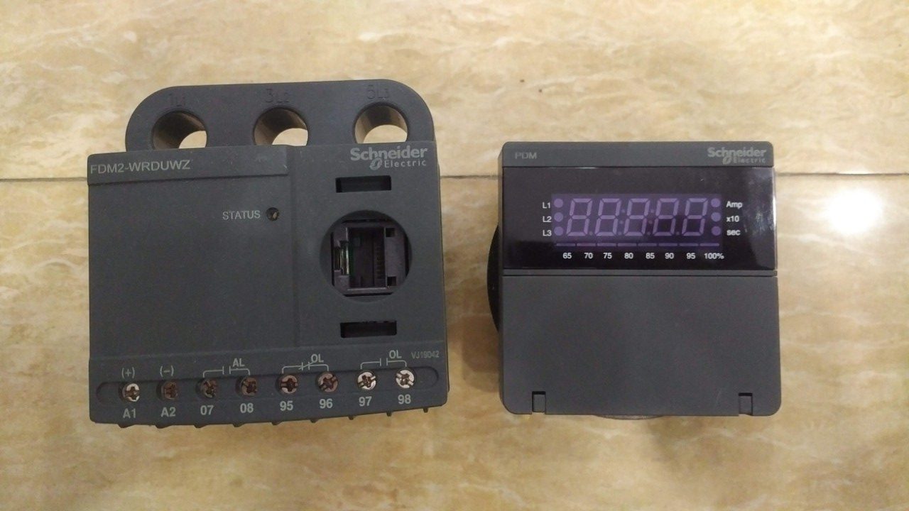 Rơ le Bảo Vệ Động Cơ EOCR-FDM2 Schneider