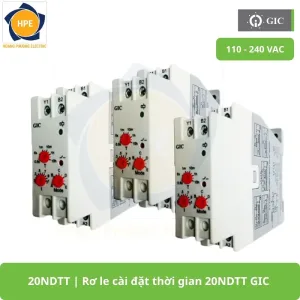 20NDTT Rơ le cài đặt thời gian 20NDTT GIC