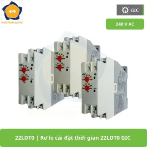 22LDT0 Rơ le cài đặt thời gian 22LDT0 GIC