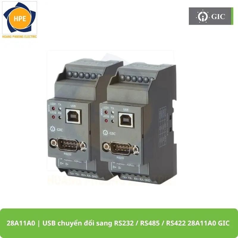 28A11A0 USB chuyển đổi sang RS232 RS485 RS422 28A11A0 GIC