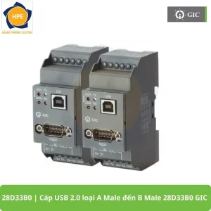 28D33B0 Cáp USB 2.0 loại A Male đến B Male 28D33B0 GIC