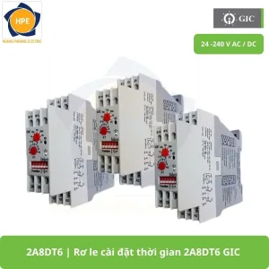 2A8DT6 Rơ le cài đặt thời gian 2A8DT6 GIC