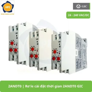 2ANDT0 Rơ le cài đặt thời gian 2ANDT0 GIC