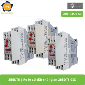 2B5DT5 Rơ le cài đặt thời gian 2B5DT5 GIC