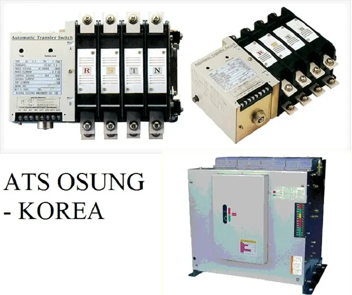 Bộ chuyển nguồn tự động ATS Osung (OSEMCO) là dòng ATS cao cấp được sản xuất tại Hàn Quốc bởi O-Sung Electric Machinery Co., Ltd.,