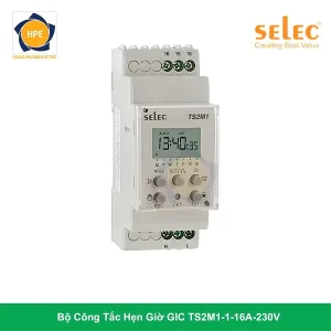 Bộ Công Tắc Hẹn Giờ GIC TS2M1-1-16A-230V