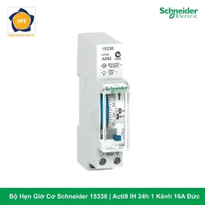 Bộ Hẹn Giờ Cơ Schneider 15336 Acti9 IH 24h 1 Kênh 16A Đức